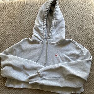 Super cropped Champion hoodie